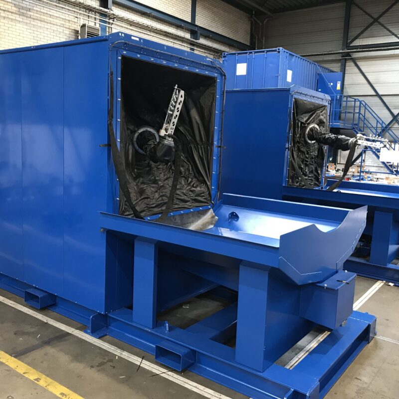 Couverture ASP - Protection des robots lors du sablage