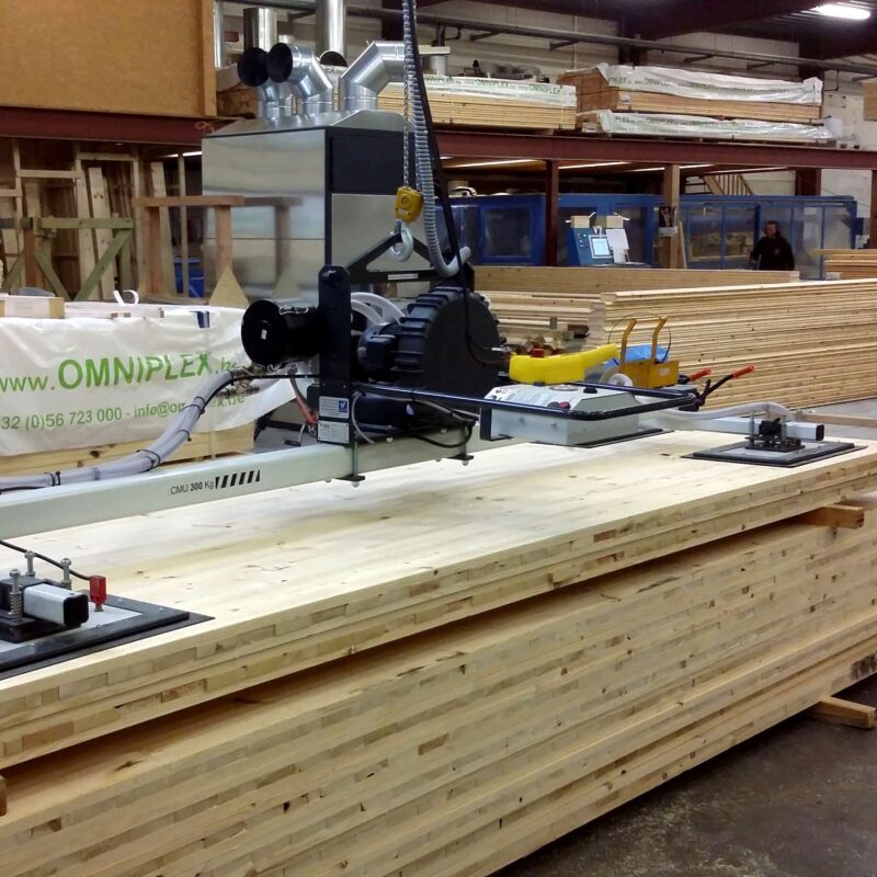 Palonnier à ventouses Tiltech pour panneaux en bois