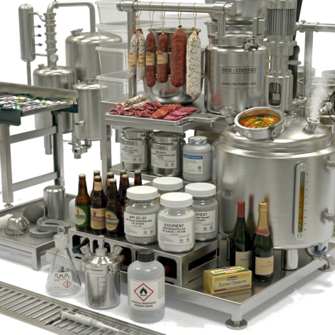 Voeding, pharma & chemie