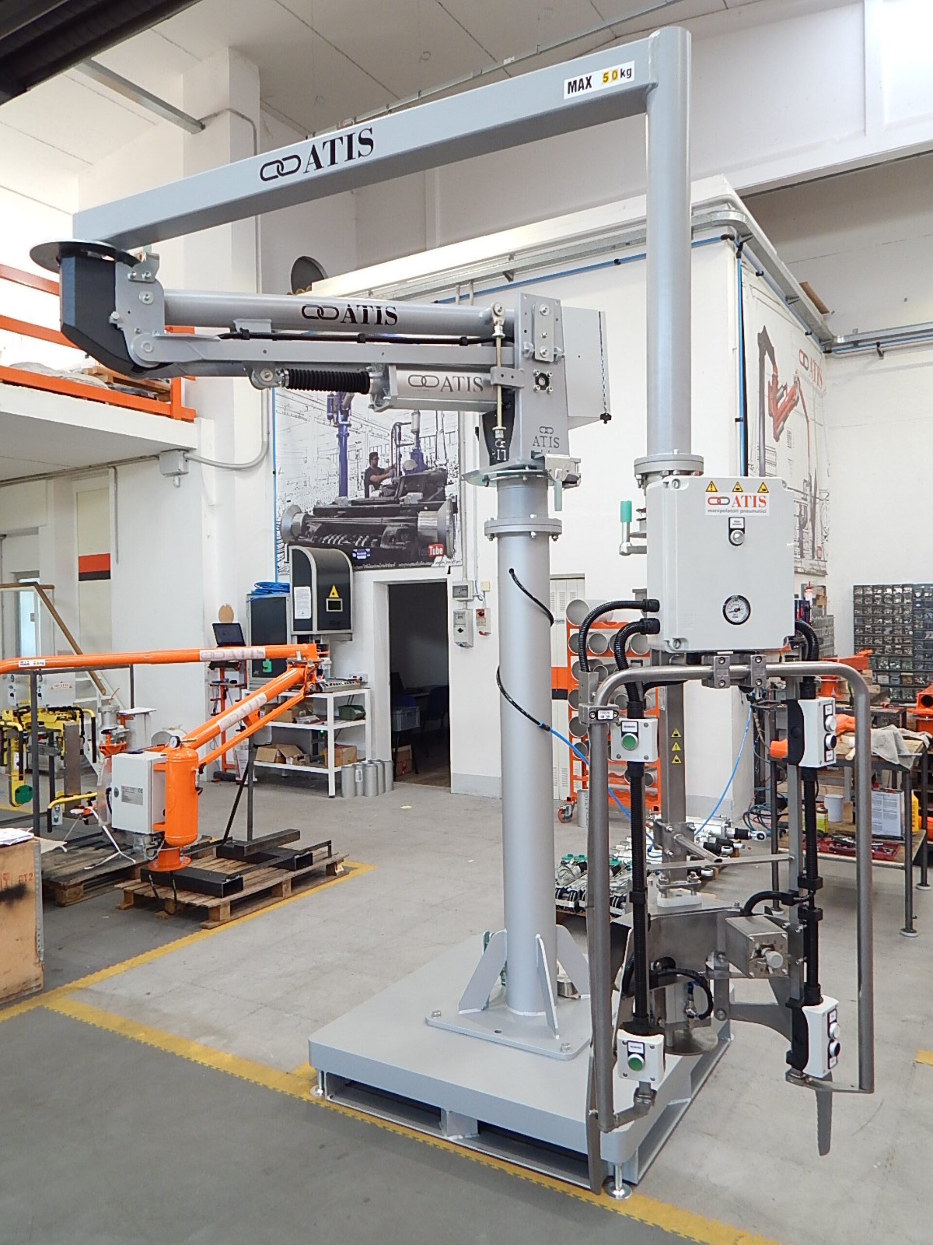 Manipulateur rigide mirus avec pied de chariot élévateur | Atis