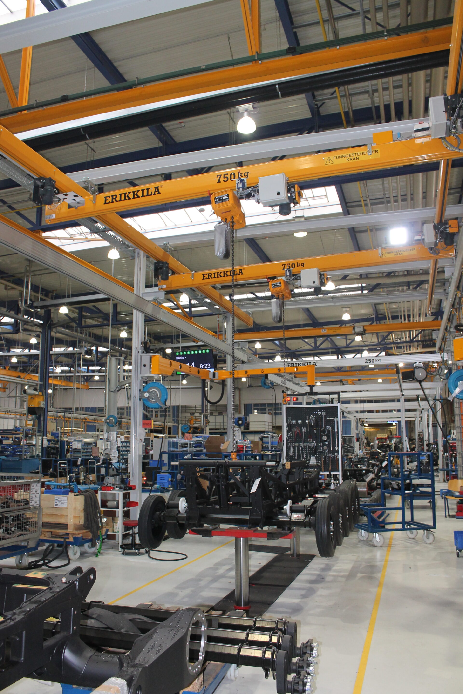 Elektrisch aangedreven railsysteem | Erikkila