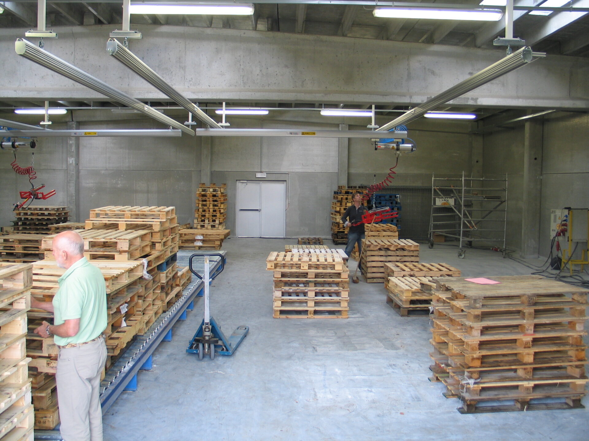 Railsysteem Mechrail™ plafondmontage met enkele brug | Movomech