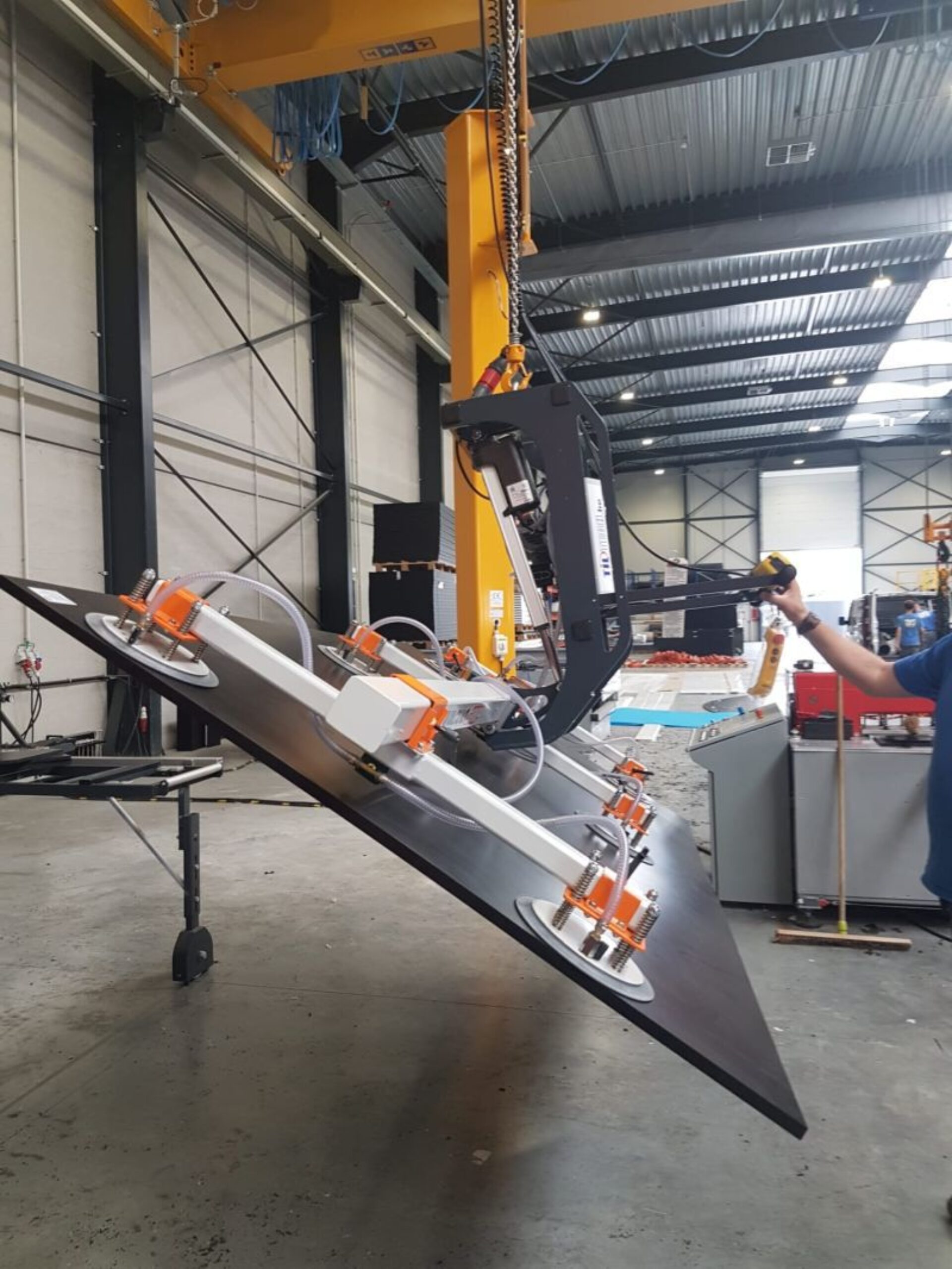 Palonnier à ventouses avec pivotement | Tiltech